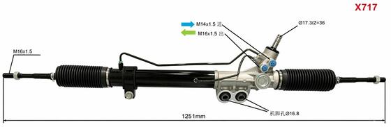 49001-ZH50A Power Steering Gear Rack For 49001ZH50A Nissan Armada TITAN 5.6L V8