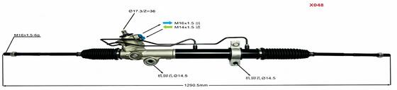 49001-CK000 Power Steering Rack Fit 49001CK000 Nissan Quest 2004-2009